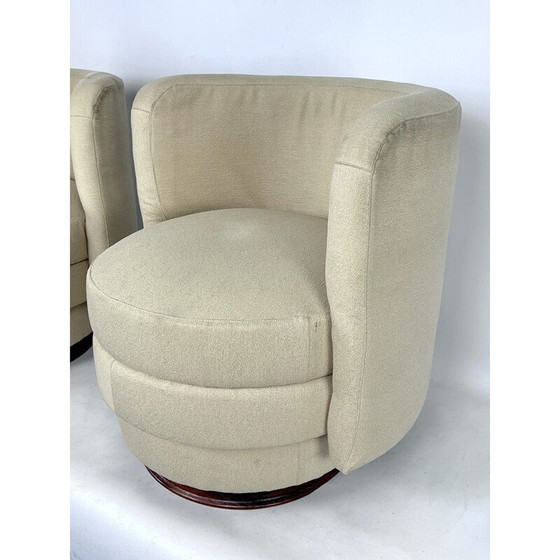 Image 1 of Paar vintage Italiaanse fauteuils, 1970