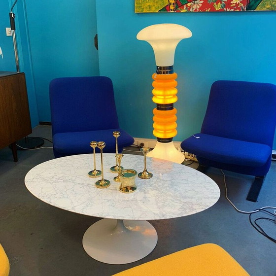 Image 1 of Set van 6 vintage F.W. messing kandelaars, Denemarken 1960