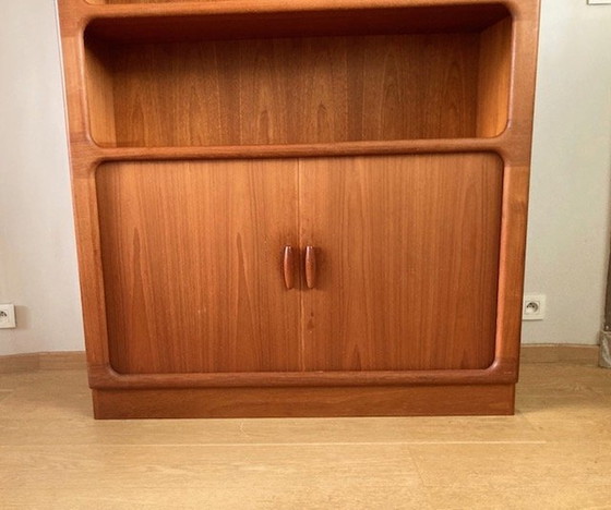 Image 1 of Mid Century Vitrinekast Dyrlund Teak 1960