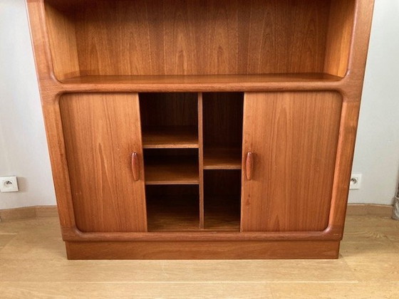 Image 1 of Mid Century Vitrinekast Dyrlund Teak 1960