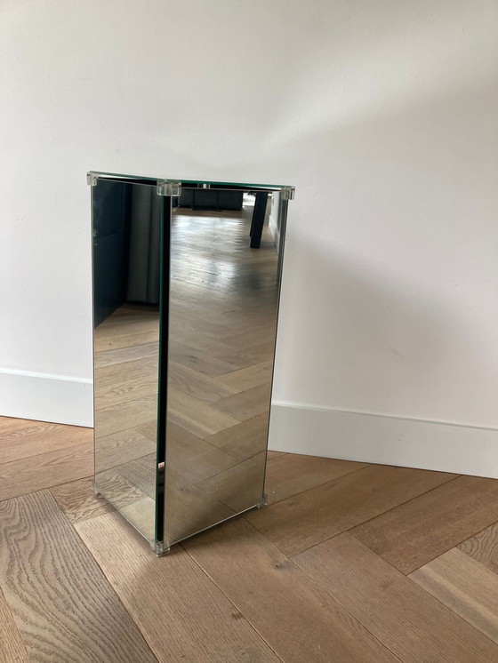 Image 1 of Vintage spiegel sokkel