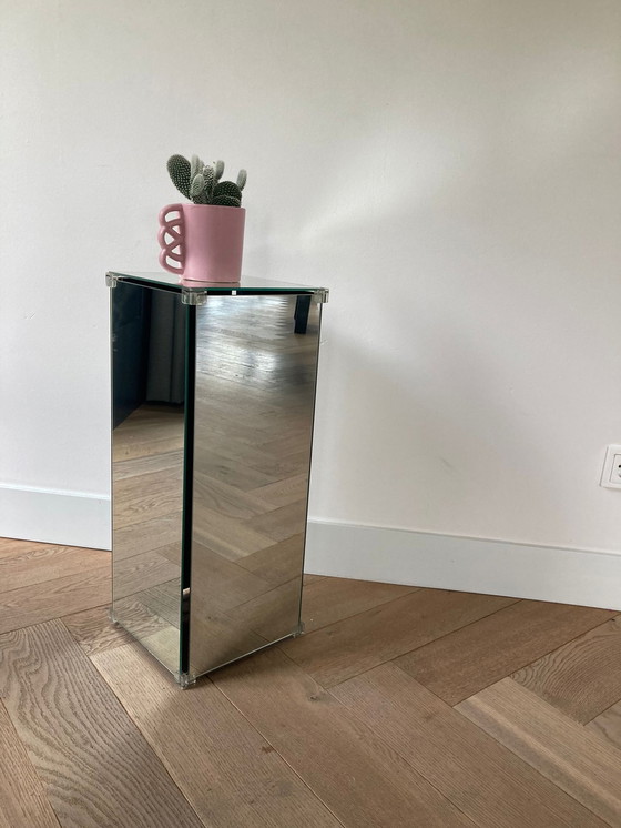 Image 1 of Vintage spiegel sokkel