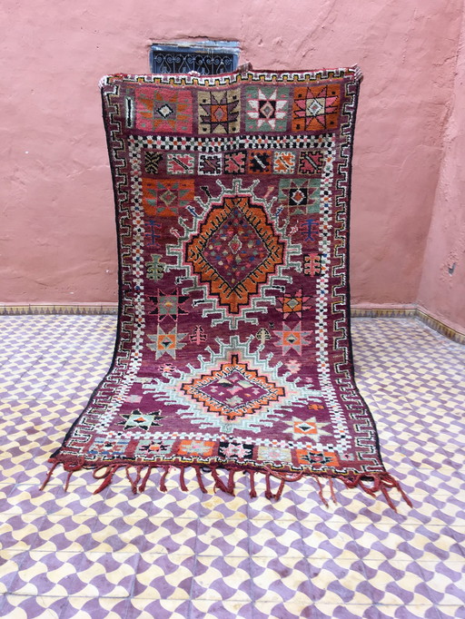 Tapijt Boujaad Vintage 308 X 162 Cm