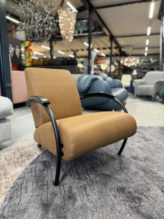 Image 1 of Gelderland 5470 Fauteuil Bruin leer