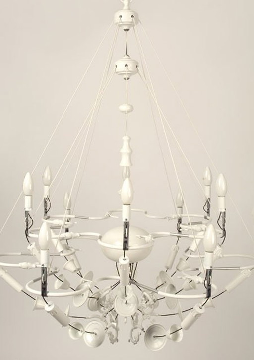 Kroonluchter Exploded Chandelier Van Ward Van Gemert Dutch Design