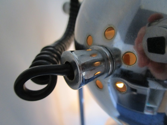 Image 1 of Seventies Chrome "Eyeball Lamp