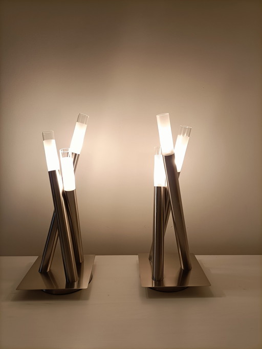 2x Lumisource icicle lamp