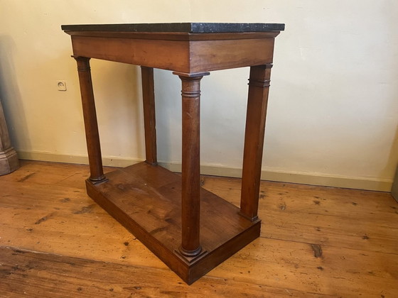 Image 1 of Trumeau Sidetable Wandtafel Empire Antiek Frans