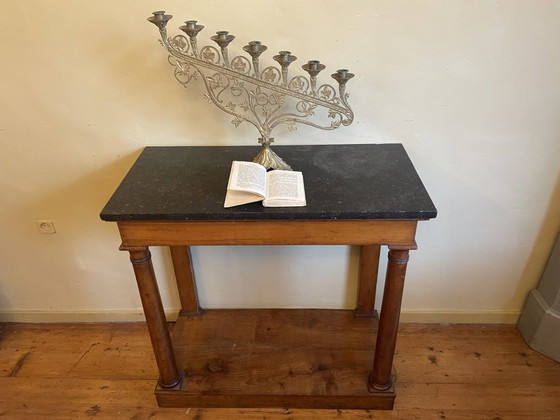 Image 1 of Trumeau Sidetable Wandtafel Empire Antiek Frans