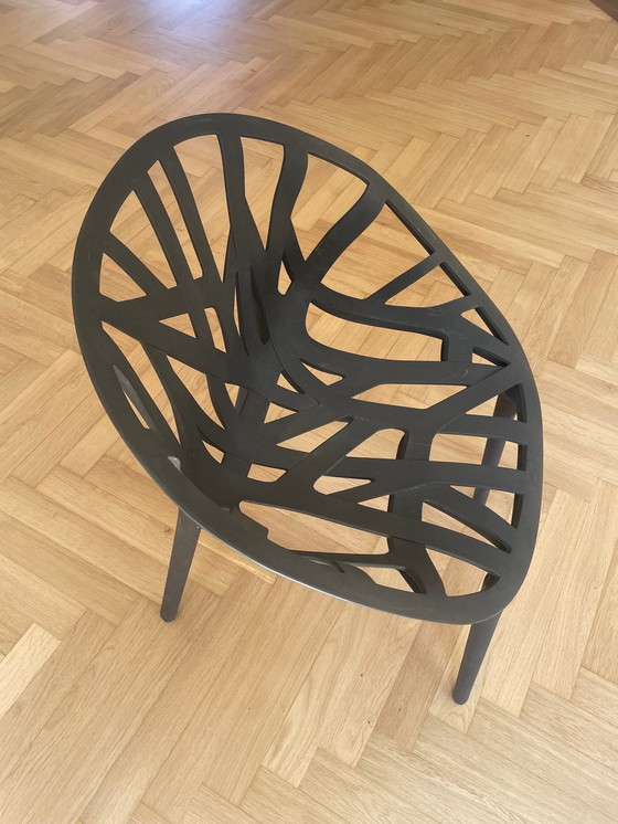 Image 1 of 6x Vitra Vegetal stoelen