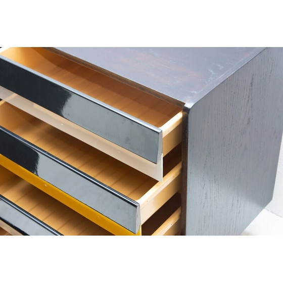 Image 1 of Vintage dressoir model U-460 in gebeitst eikenhout van Jiří Jiroutek voor Interiér Praha, 1960