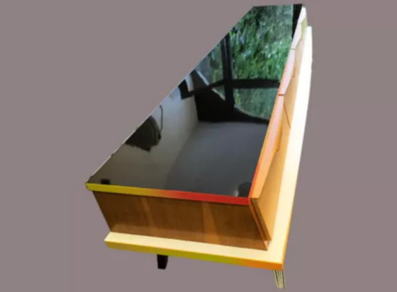 Image 1 of Laag dressoir met 4 laden