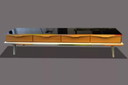 Laag dressoir met 4 laden