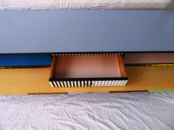 Image 1 of Laag dressoir met 4 laden