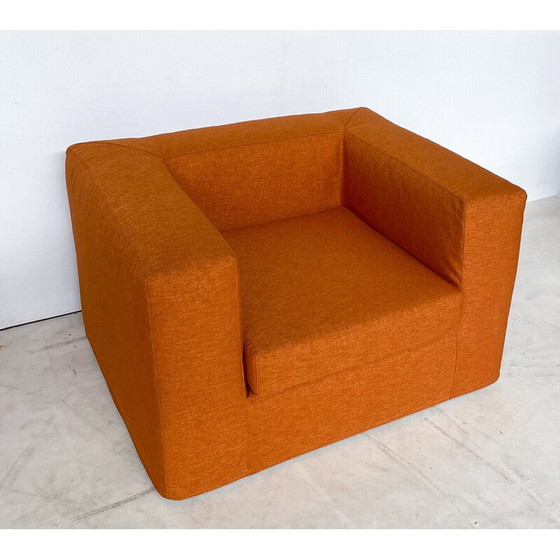 Image 1 of Vintage oranje woonkamer set, Italië 1970