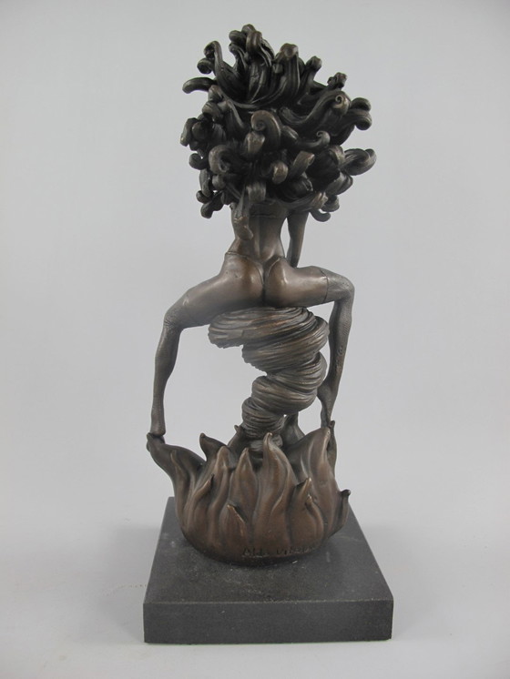 Image 1 of Medusa Godin Bronzenbeeld