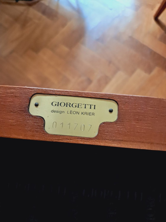 Image 1 of 4X Giorgetti Sella Media Stoelen