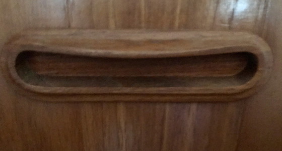 Image 1 of Mid century modern teak houten kaptafel