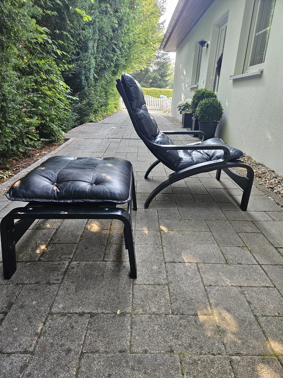 Image 1 of Loungestoel met kruk