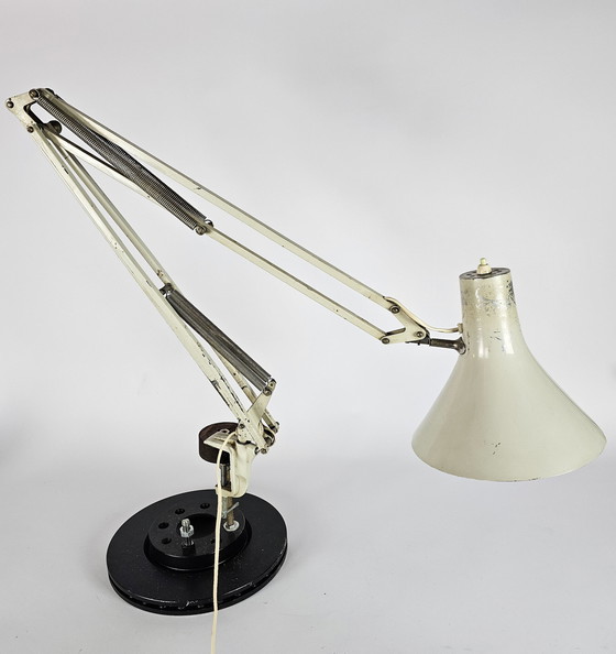 Image 1 of Philips - model NTD 36 - Louis Kalff - bureaulamp - architectenlamp - metaal - 1966