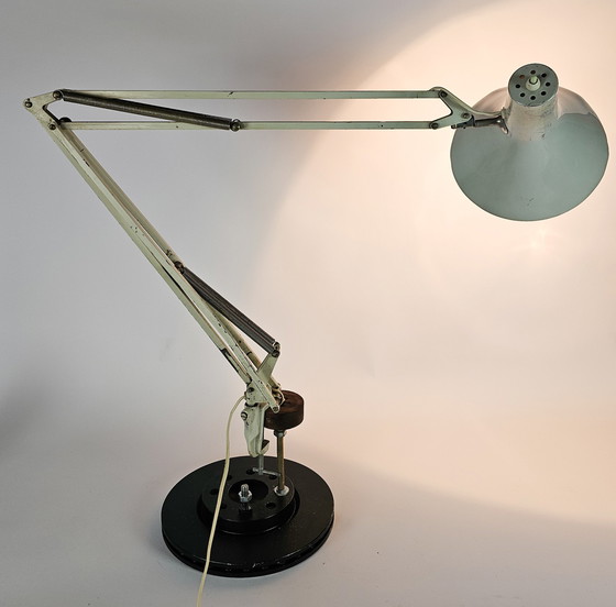 Image 1 of Philips - model NTD 36 - Louis Kalff - bureaulamp - architectenlamp - metaal - 1966