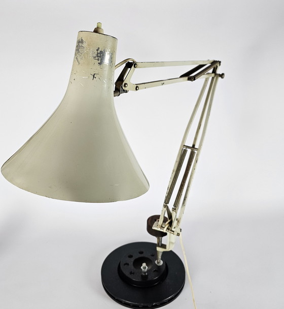 Image 1 of Philips - model NTD 36 - Louis Kalff - bureaulamp - architectenlamp - metaal - 1966