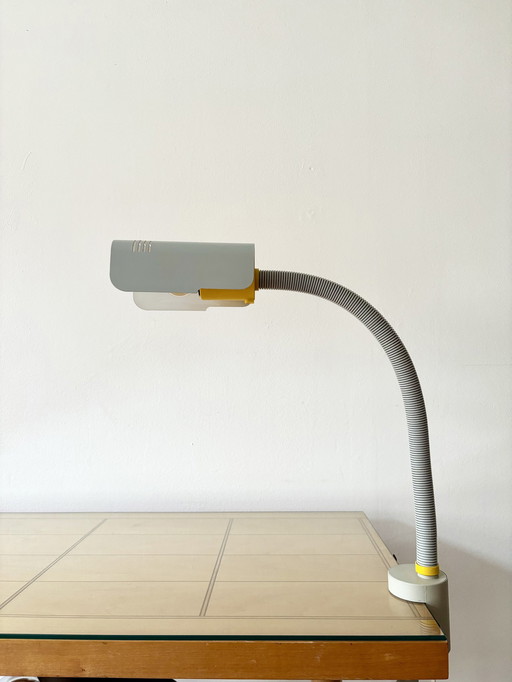 Targetti Sankey Zwanenhals Bureaulamp, Vintage Lamp