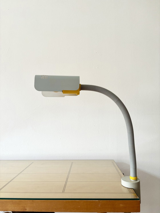 Image 1 of Targetti Sankey Zwanenhals Bureaulamp, Vintage Lamp