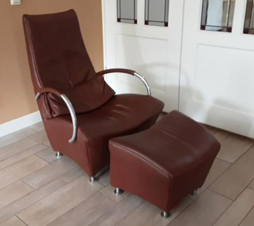 De Toekomst Fauteuil met Hocker