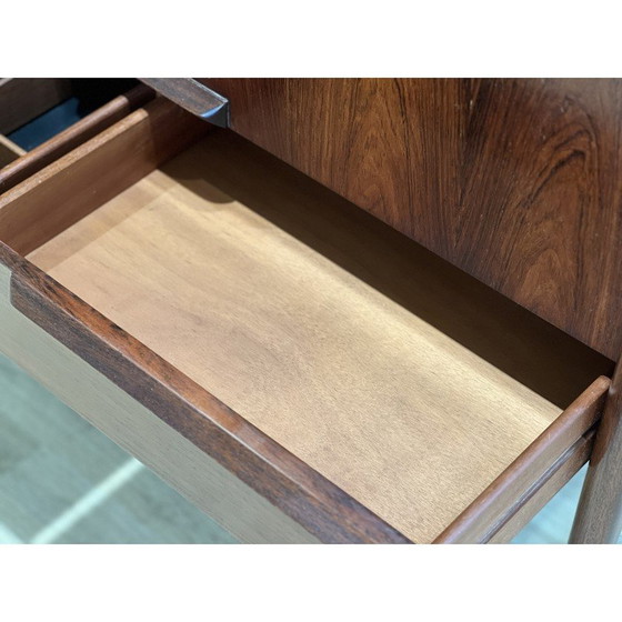 Image 1 of Vintage palissander drankenkast door Tom Robertson voor A.H. McIntosh, 1970