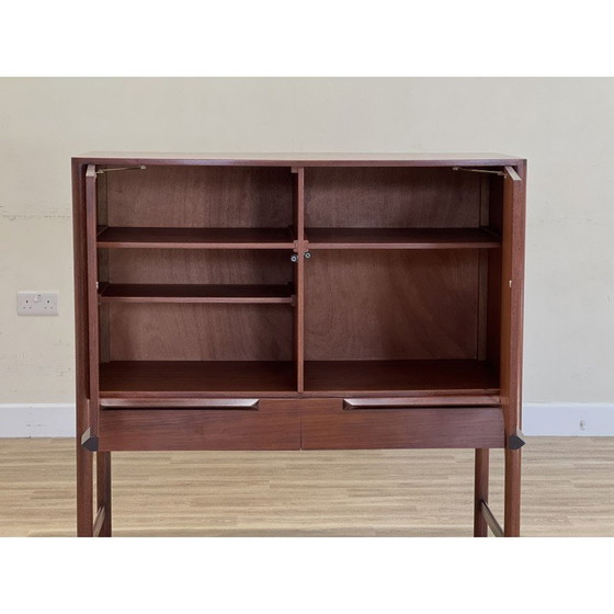 Image 1 of Vintage palissander drankenkast door Tom Robertson voor A.H. McIntosh, 1970