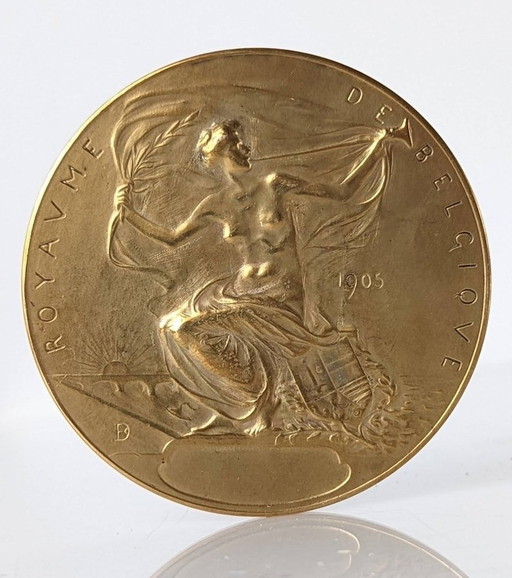 België medaille Wereldtentoonstelling Luik 1905