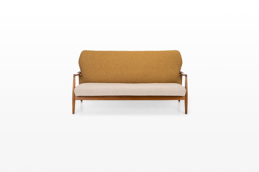 Mette Sofa Van Arnold Madsen & Henry Schubell Voor Bovenkamp, Nederland, 1950S