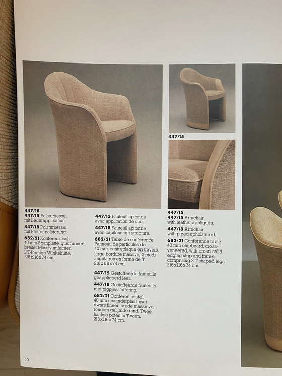 Image 1 of 6x Lübke Stoelen