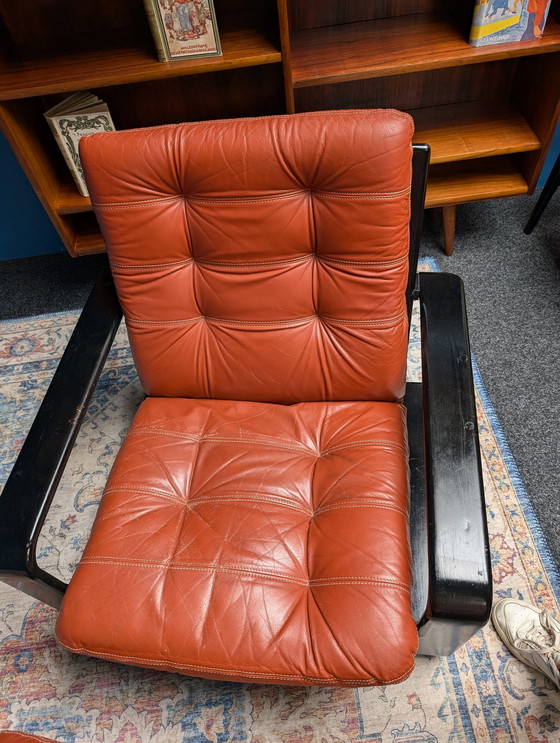 Image 1 of Vintage Bankstel En Fauteuil 