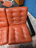 Vintage Bankstel En Fauteuil 