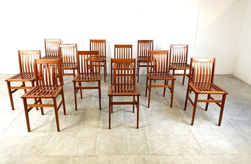 12x Molteni Milano stoelen van Aldo Rossi