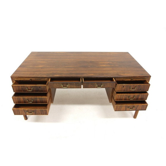 Image 1 of Scandinavisch vintage palissander bureau door Ole Wanscher voor A.J Iversen, Denemarken 1950