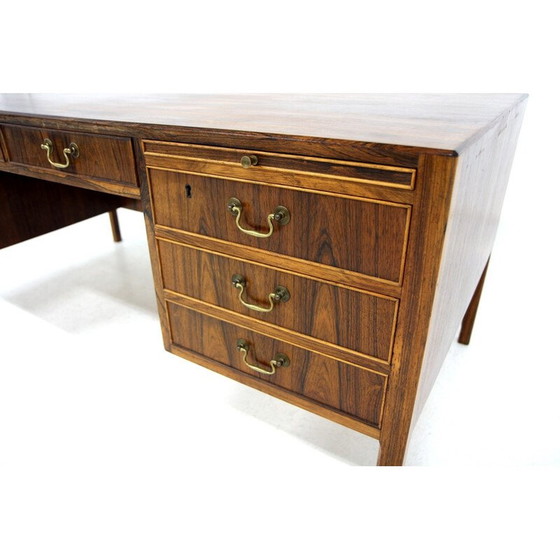 Image 1 of Scandinavisch vintage palissander bureau door Ole Wanscher voor A.J Iversen, Denemarken 1950