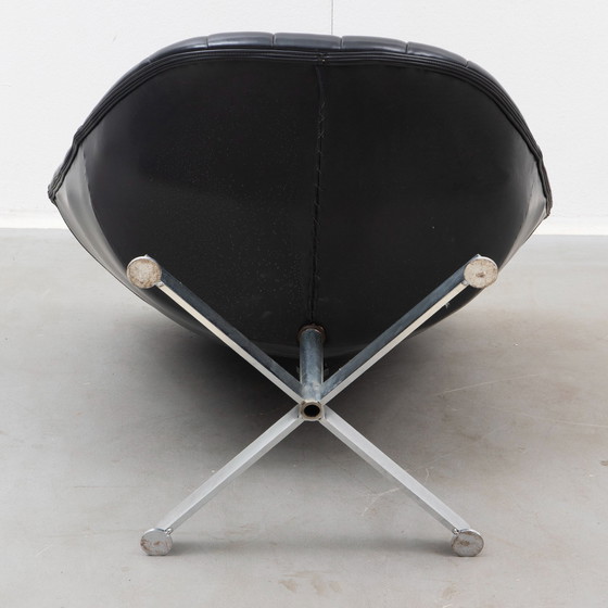 Image 1 of Jaren 60 Rudolf Wolf Swivel Chair Voor Rohé Noordwolde