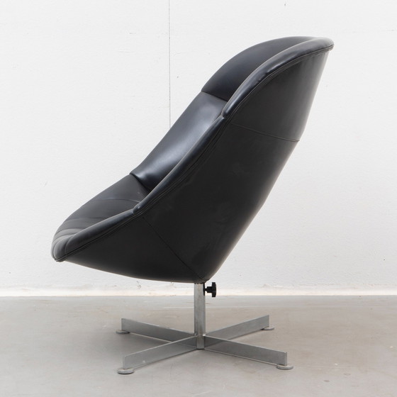 Image 1 of Jaren 60 Rudolf Wolf Swivel Chair Voor Rohé Noordwolde