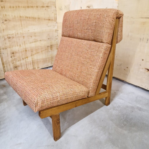 Bernt Rag Chair Petersen Lounge Fauteuil Opnieuw Bekleed