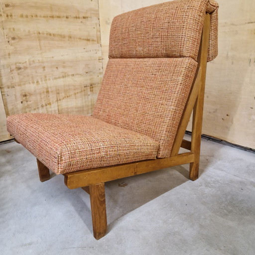 Bernt Rag Chair Petersen Lounge Fauteuil Opnieuw Bekleed