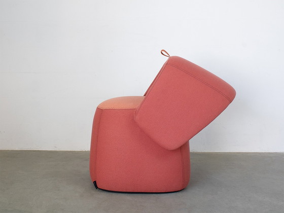 Image 1 of Haworth Fauteuil annex poef Chick Openest Design Patricia Urquiola