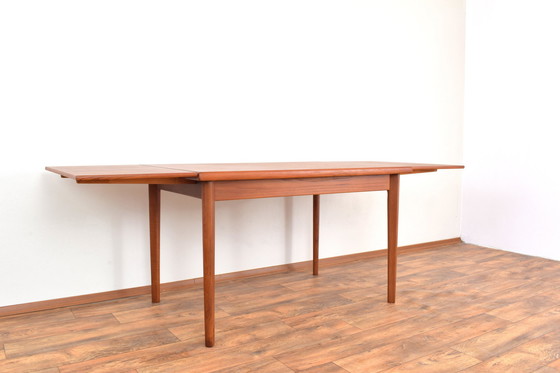 Image 1 of Mid Century Deense uitschuifbare eettafel van Furbo, 1960S