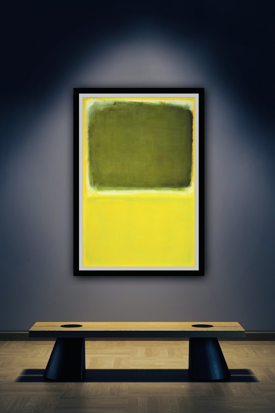 Image 1 of Mark Rothko: "Untitled, 1951". Groot Formaat. 