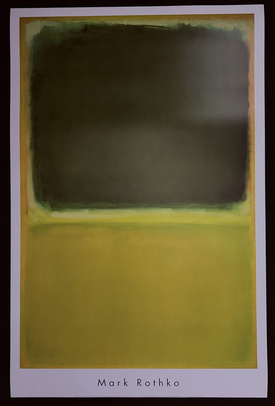 Image 1 of Mark Rothko: "Untitled, 1951". Groot Formaat. 