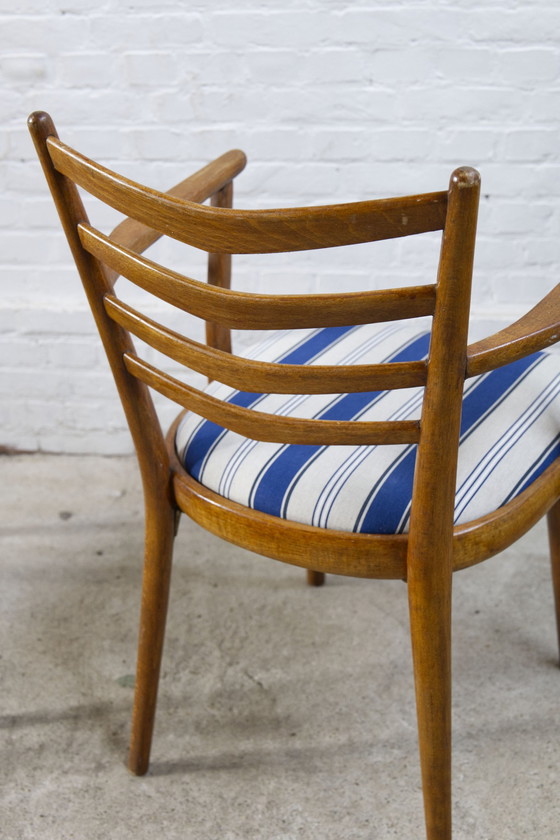 Image 1 of 2X Thonet fauteuils, jaren 1960