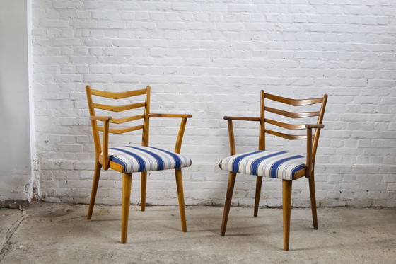 Image 1 of 2X Thonet fauteuils, jaren 1960