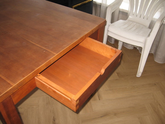 Image 1 of Eettafel Van Kersenhout